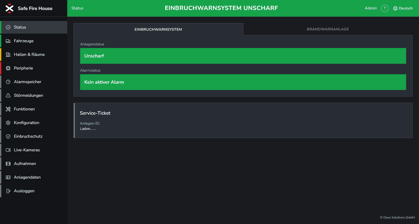 EWS Dashboard