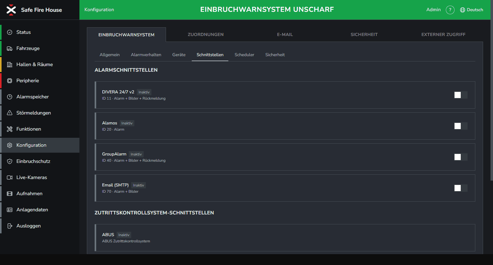 Schnittstellen