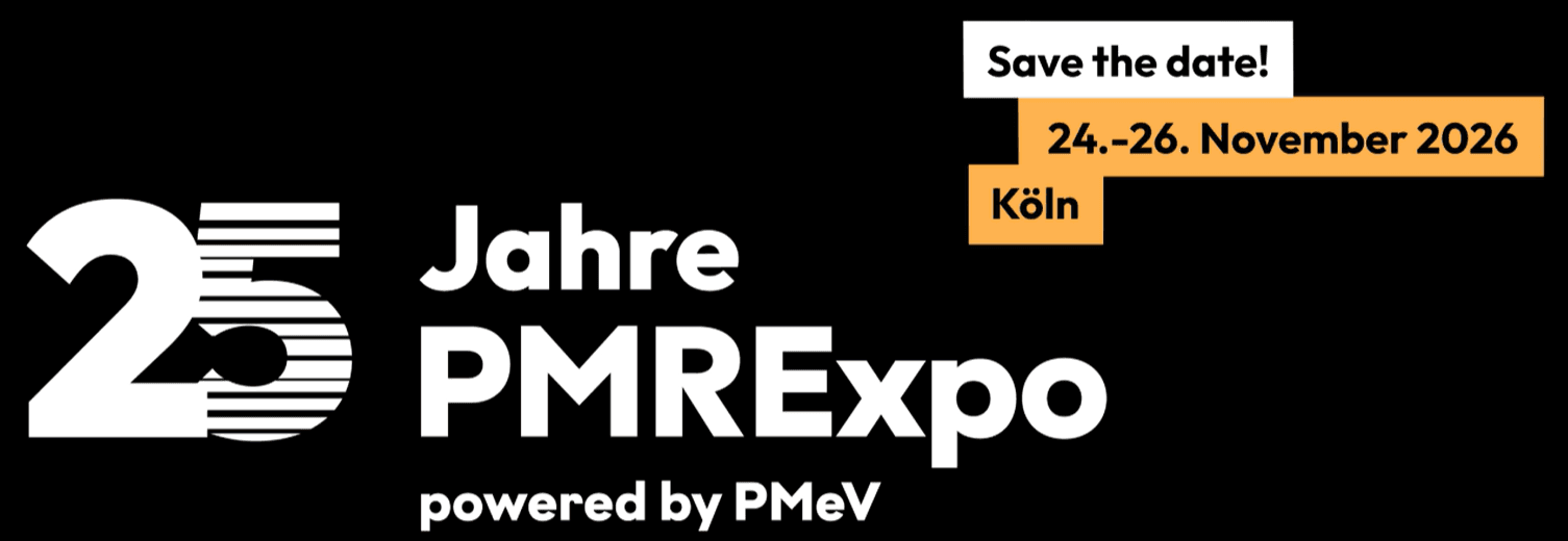 Besuchen Sie uns auf der PMRExpo 2026 in Köln